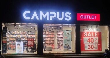 campus shoe store in Railway road, gurgaon